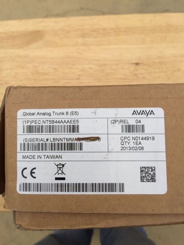 Avaya/Nortel Networks Global Analog Trunk Module Card 8 Port GATM8 - New