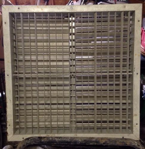 TITUS, AG-35-AA, 112RL, 24&#034; X 24&#034;, COMMERCIAL VENT, LOUVER, LOUVERED