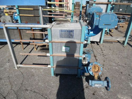Alfa laval heat exchanger type: m10-bfg sn: 30101-97547 150psi used for sale