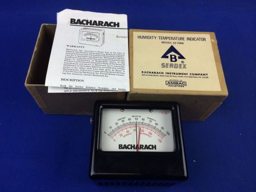 BACHARACH SERDEX 22-7056 RELATIVE HUMIDITY-TEMPERATURE INDICATOR