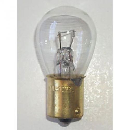 12.8V Auto Lamp - Miniature Flansingle Contact Base Black Point Light Bulbs