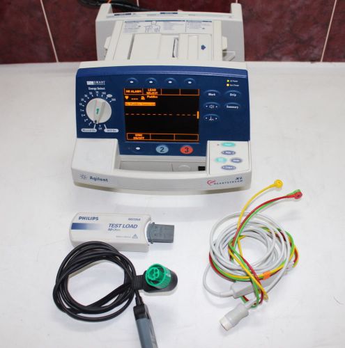 Agilent  heartstart xl m4735a defibrillator  with option abu co2 for sale