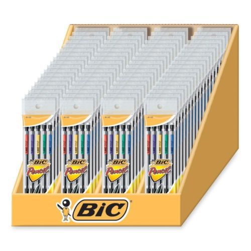 Bic corporation mpp56 bic mechanical pencil set - 0.7 mm lead size - assorted for sale