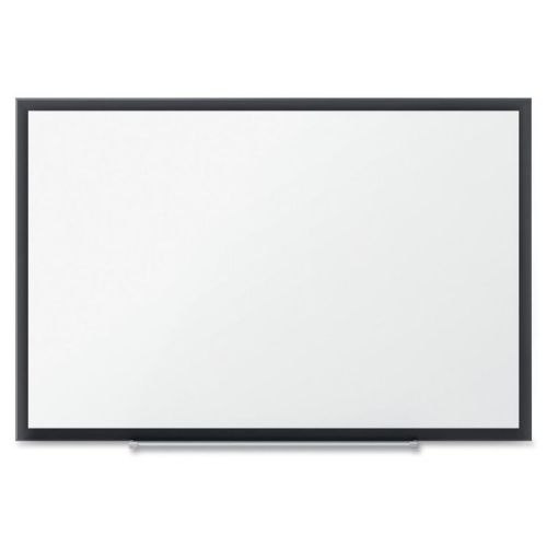 &#034;Quartet Classic Magnetic Whiteboard, 48 X 36, Black Aluminum Frame&#034;