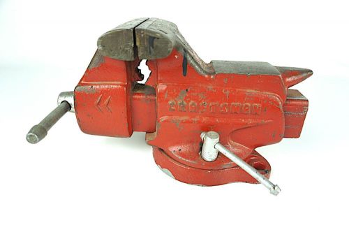 Craftsman usa - bench/table vise anvil vintage red 506-51800 - ready to ship for sale