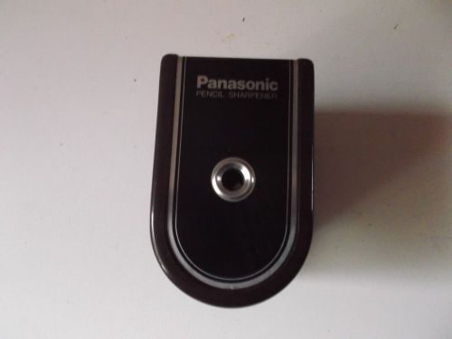 Panasonic KP-1A Battery Operated Pencil Sharpener Red - Tested -Retro