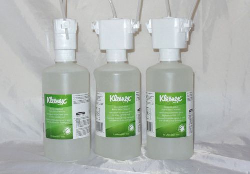 LOT of 3 KIMBERLY-CLARK KLEENEX 11285 Green Foam Skin Cleanser 1.5 Liters EACH