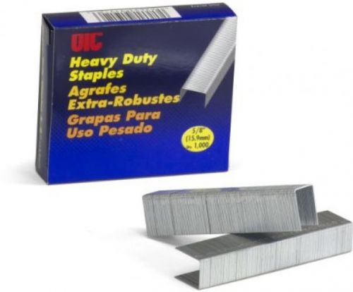 Officemate 0.625-Inch Heavy Duty Staples, 100 Per Strip, 130 Sheet Capacity, Of