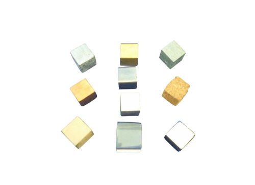 Ajax Scientific 10 Piece Density Block Set of 1cm Cubes