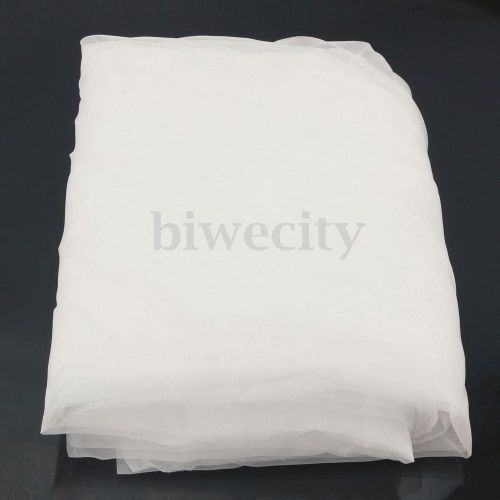3 Yards 48T 120M White Polyester Silk Screen Printing Mesh Fabric Width 50&#034; inch