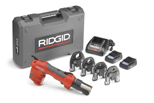 Ridgid 43438 rp 200-b press tool kit with pureflow pex jaws (1/2&#034;, 3/4&#034;, 1&#034;) for sale