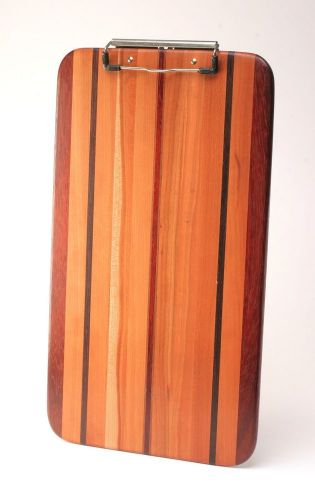 David Levy of Davis CA Lovely Full Sized Clipboard Assorted Woods, 9X16&#034; Signed.