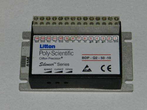 CE Litton Poly-Scientific BDP-Q2-50-10 Speed Controller Silencer Series Clifton