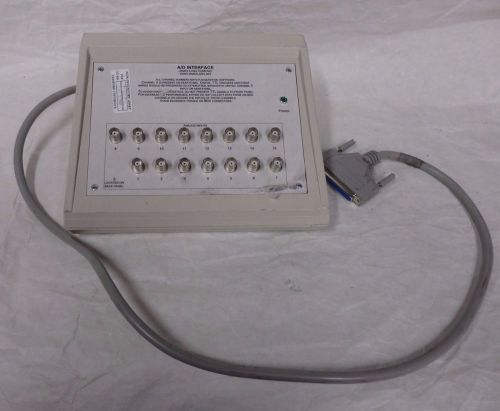 James Long Company A/D Interface For Psychophysiological Research 15 Inputs (B6)