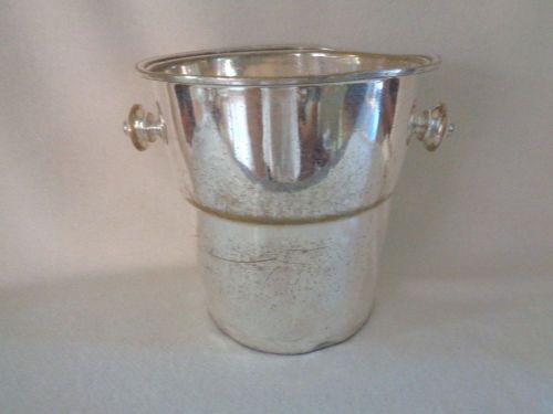 Brazil meridional silverplate 100 champagne wine ice bucket double handles b for sale