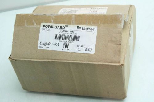 New littelfuse powr-gard fuse holder lr60100 600v 100a 3 pole for sale