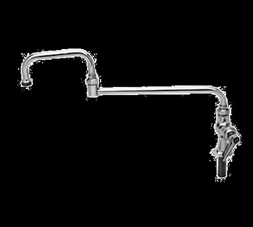 T&amp;S Brass B-0257 Pantry Faucet single 12&#034; L extended double joint swing nozzle