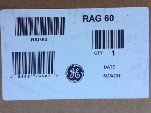 GE RAG60 Zoneline Stamped Aluminum Rear Grille