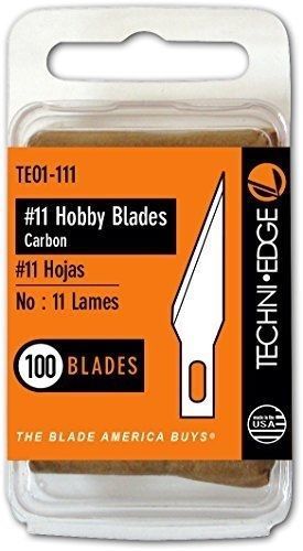 NEW Techni Edge #11 Hobby Blades - 100 Pack FREE FAST SHIPPING