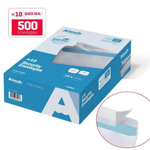 #10 security self-seal envelopes, windowless design, premium security tint patte for sale