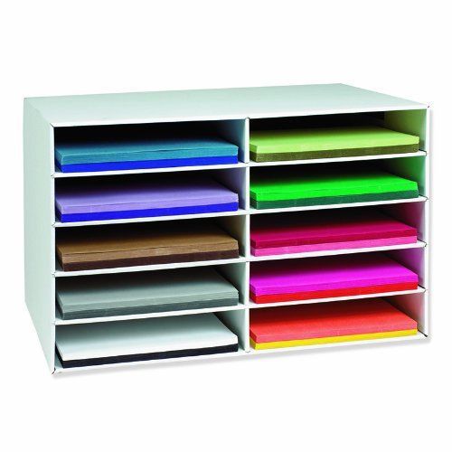 Pacon Office Paper Keepers Construction Paper Storage 12-inch by 18-inch Paper