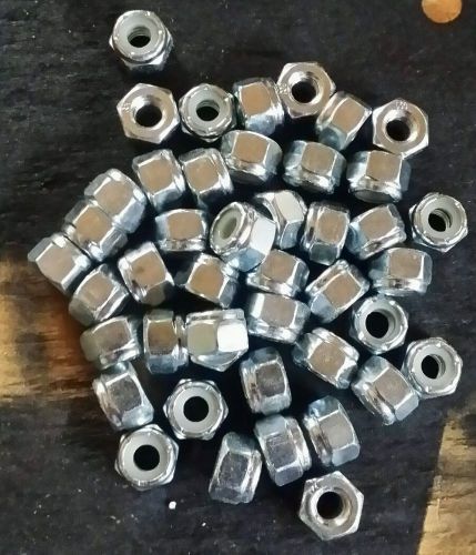 1/4-20 Nylon Lock Nuts 100 PCS