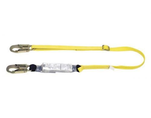 MSA SINGLE SHOCK ABSORBING LANYARD WITH LC HARNESS CONNECTION 10072474
