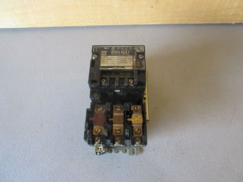 Square d 8502 type s00 2 series a starter nema size 1 *60 day warranty* tr for sale