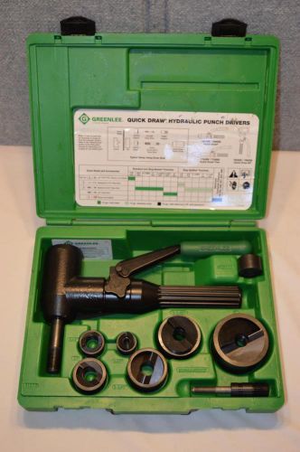New - greenlee 7906sb hydraulic punch driver - 1/2&#034; thru 2&#034; conduit size for sale