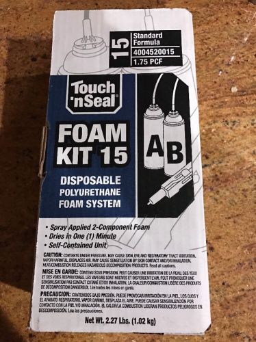 Touch N Seal U2-15 Spray Foam Insulation Kit 15 Standard Formula 4004520015 1.75