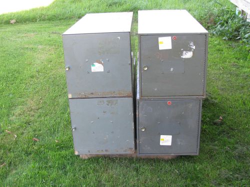 Two Each Planhold and Stacor Blueprint Storage Cabinets