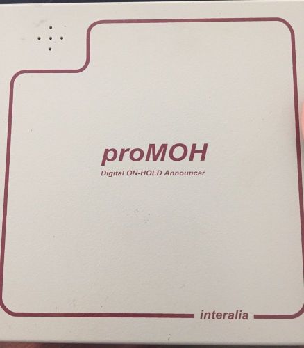 Interalia proMOH Digital On-Hold Announcer (PM4-A)