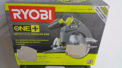 Brand New Ryobi ONE+ Cordless Circular Saw 18-Volt 6-1/2 in. PowerTool Only