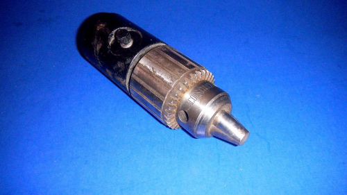 No. 6A JACOBS CHUCK with 33 taper - capacity 0-1/2&#034; - good used condition w/key