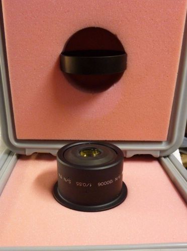 New Photon Gear P/N 130006 High NA Objective Scan Machine Lens in Case f/0.55