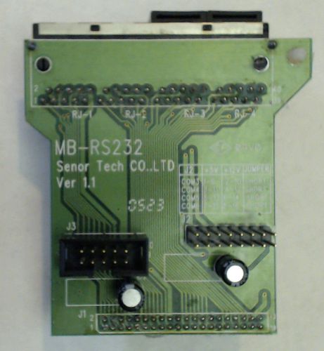 4-Port Register Board (MB-RS232) (Replacement Part) for Senor Robot POS Plus