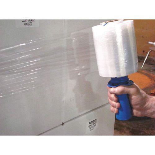 Prd8054m hand stretch wrap, clear, 1000 ft.l, 5in w 4pk new free shipping #xx# for sale