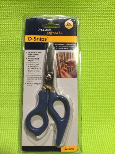 Fluke Networks D-Snip Cable Scissors - Steel