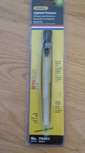 GENERAL   LIGHTED TWEEZER - Pointed  Tip Ultra Tech LED Vision  NEW   #70401