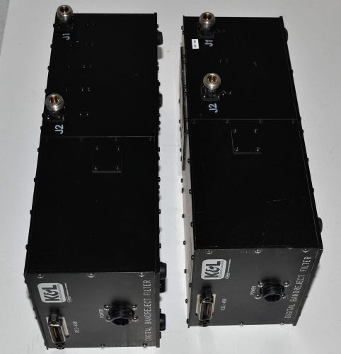 K&amp;L Microwave Digital Bandreject Filters for 800-1000 and 1700-2000 MHz GPIB