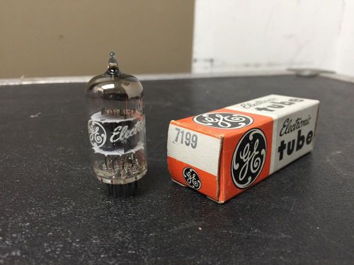1 1961 NOS New in box General Electric GE 7199 Vacuum Tube Tested Guaranteed!