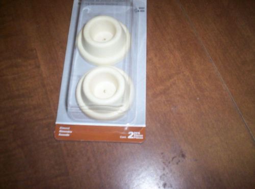 National hardware n246-033 v 237 wall door stop 2 pieces per card 4 cards new for sale