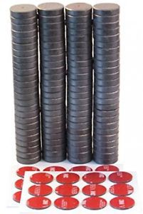 Tuff Magnets?, Industrial Strength Grade 8, Comes With 24 3M? Adhesive Dots