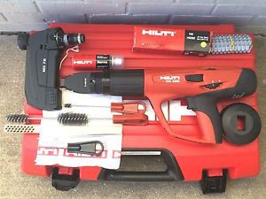 Mint - hilti dx-460 complete kit powder actuated nail gun tool mx-72 f10 f8 cal for sale