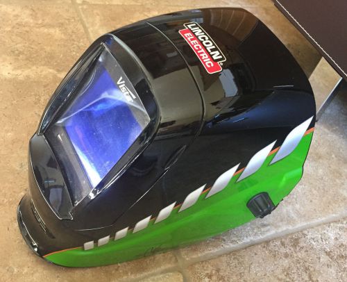 Lincoln electric chip foose vista hemisfear auto darkening welding helmet for sale