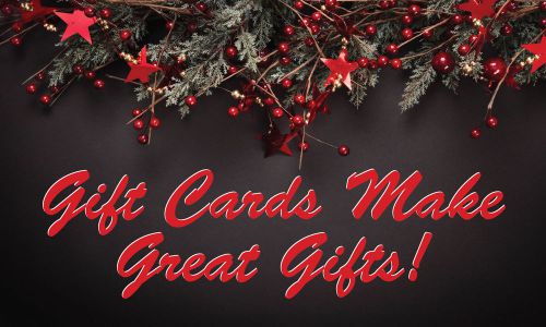 Holiday Gift Card Signs, 10 Pack, L Style Counter Sign, 10&#034; x 7&#034;, Free Shipping