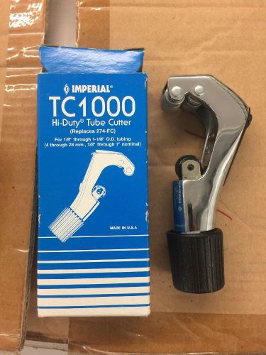 Imperio Tc 1000 High Duty Tube Cutter Brand-New In Box