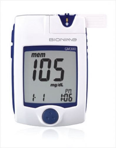 Bionime rightest blood glucose monitoring system gm300 overstock for sale