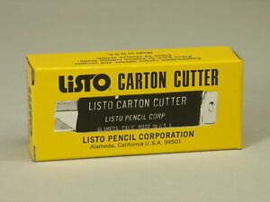 Listo Pencil Company - Box of 12 Carton Cutters