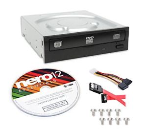 Lite-On Super AllWrite IHAS124-04-KIT 24X DVD+/-RW Dual Layer Burner + Nero 1...